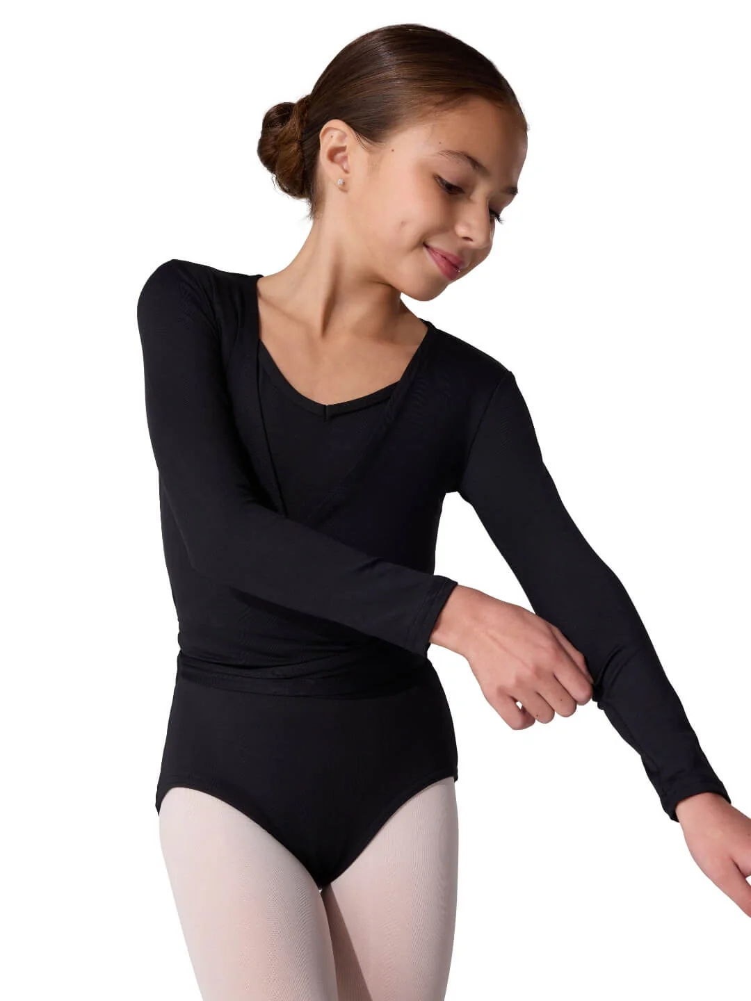 Studio Collection Wrap Top - Girls - Image 7