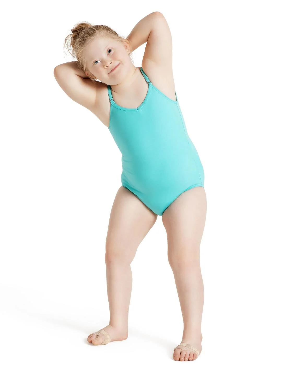 Team Basics Camisole Leotard w/ Adjustable Straps - Girls - Image 3