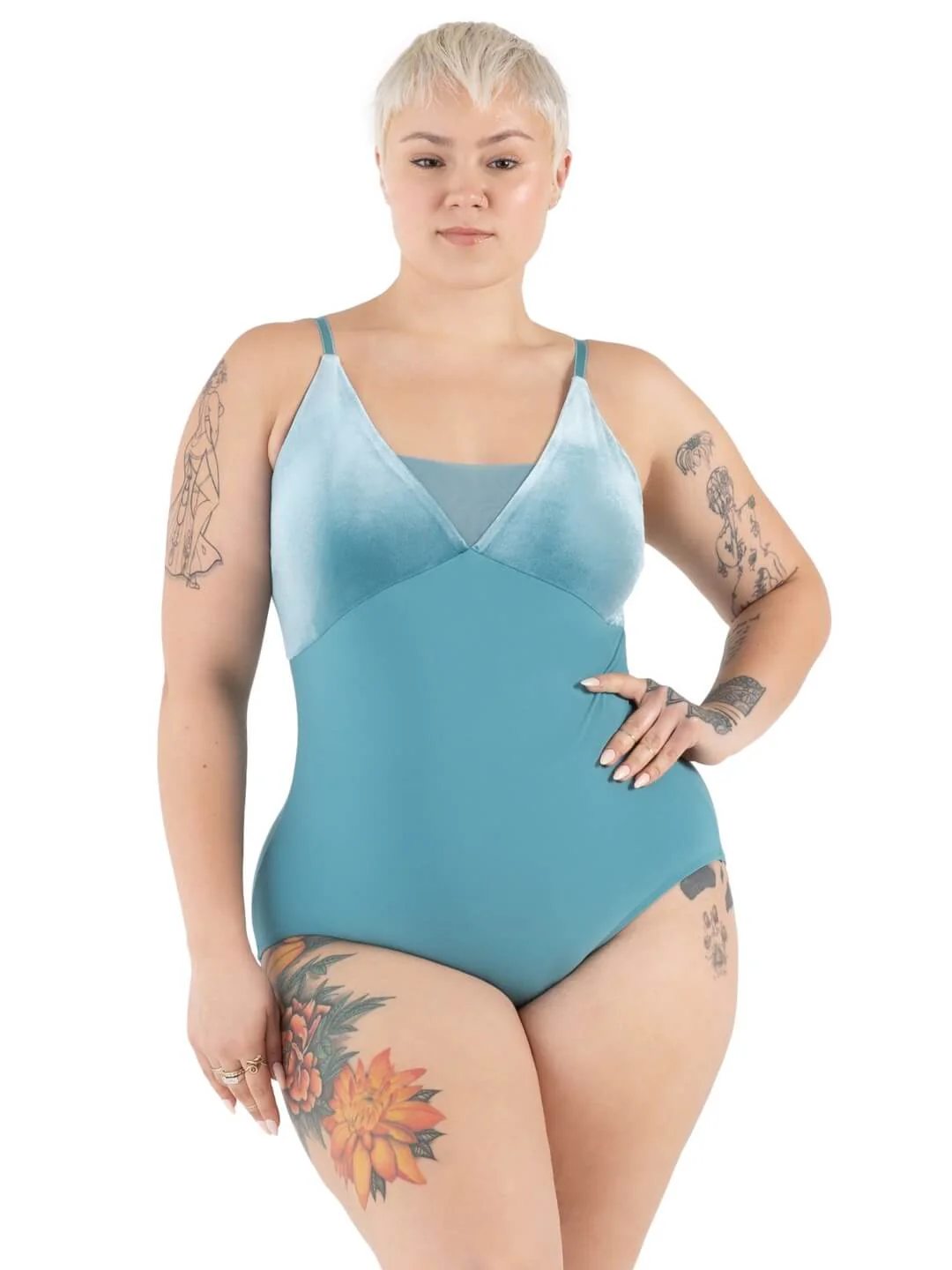 Velvet Forest Pine Leotard - Image 3
