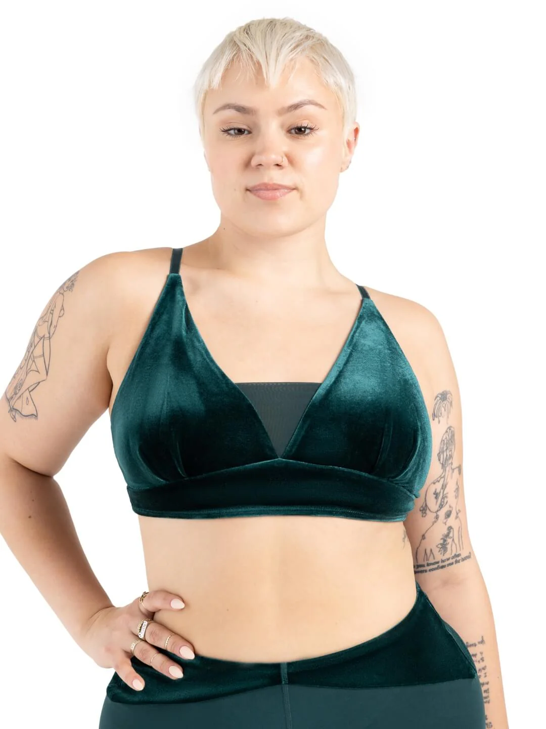 Velvet Forest Viridian Bra - Image 4