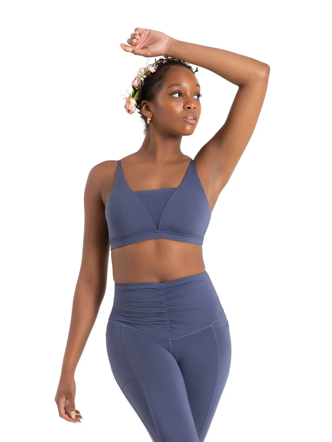 Wildflower Iris Mesh Bra Top - Image 6